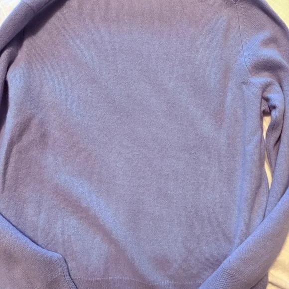 Lilac NAADAM Cashmere Sweater S - Picture 3 of 4